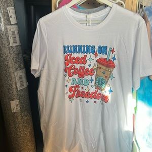 New, never worn. Cute patriotic tshirt